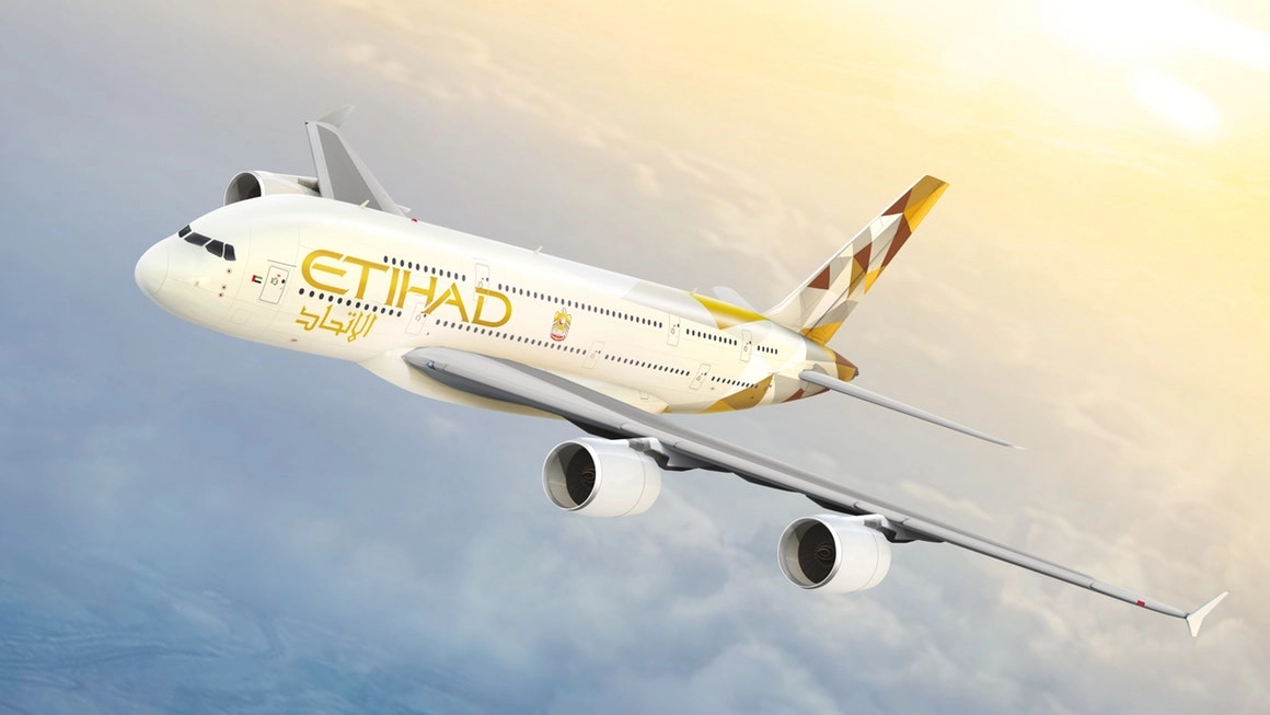 Abu Dhabi's Etihad Airways Resumes Airbus A380 Service To New York.