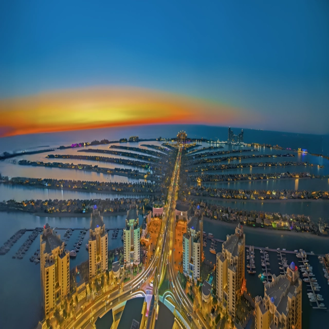 THE VIEW AT THE PALM JUMEIRAH DUBAI