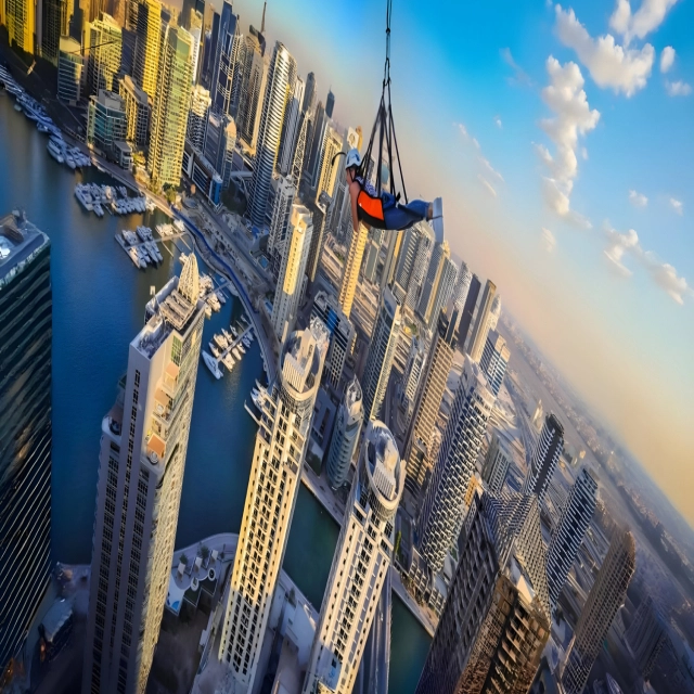 DUBAI MARINA XLINE ZIPLINE