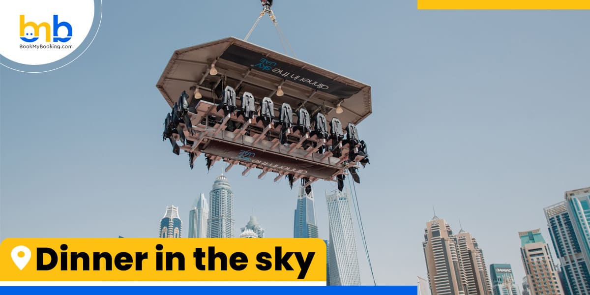 dinner in the sky from bookmybooking