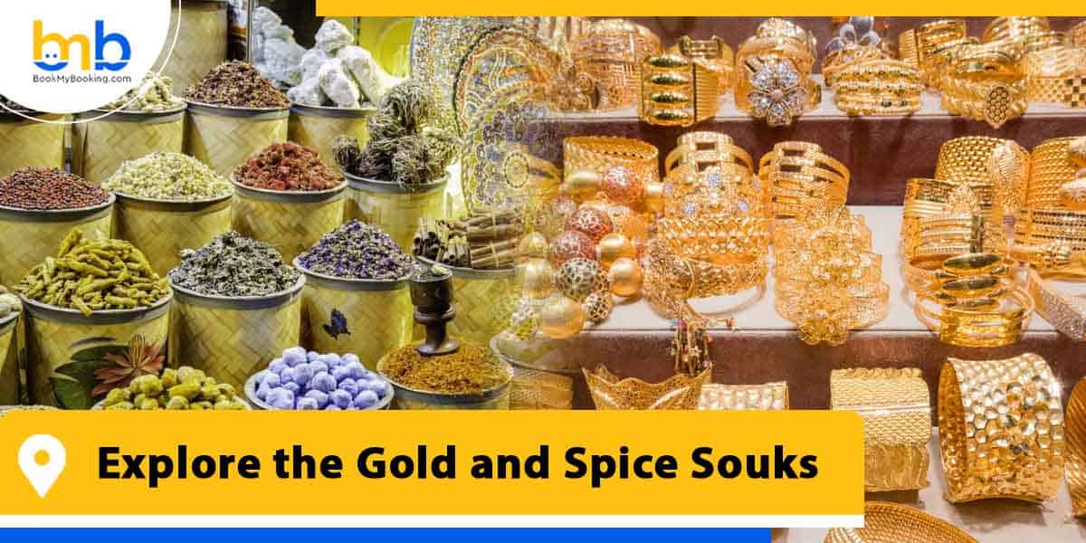 explore the gold and spice souks from bookmybooking