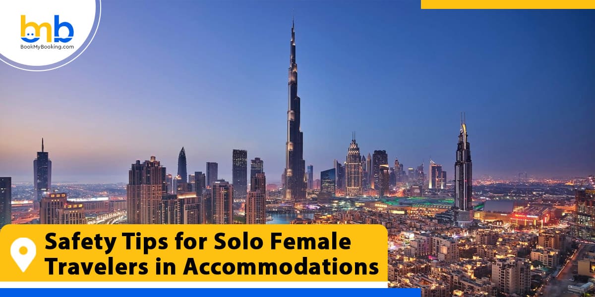 safety tips for solo female travelers in accommodations from bookmybooking