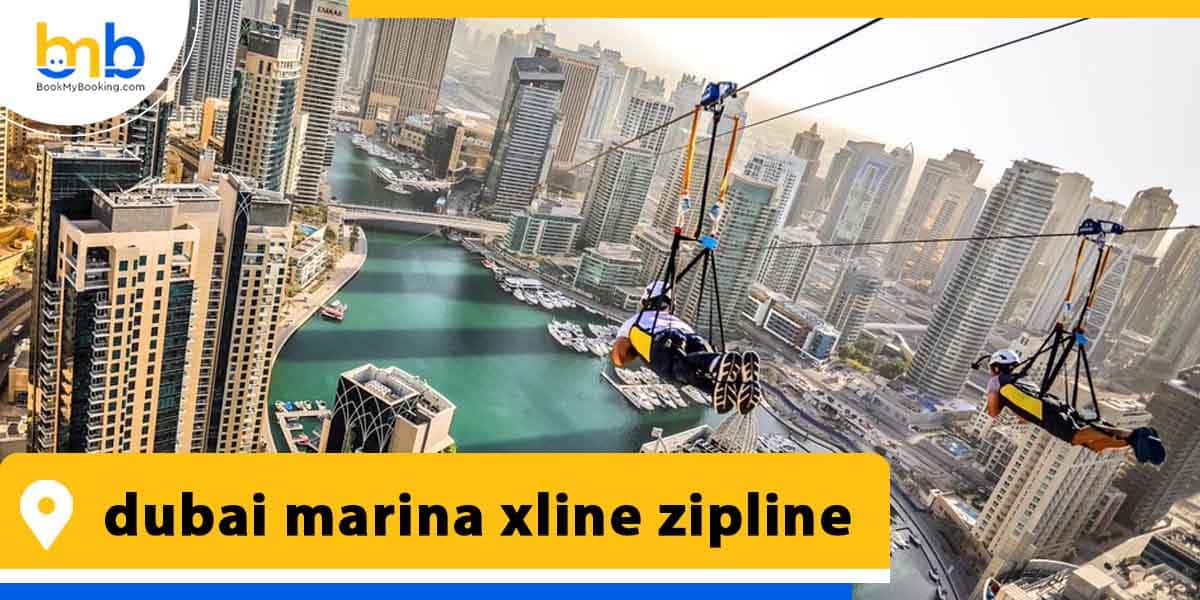 dubai marina xline zipline from bookmybooking