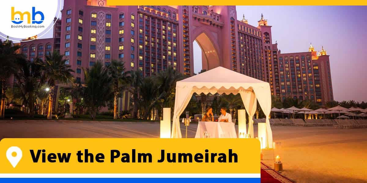view the palm jumeirah from bookmybooking