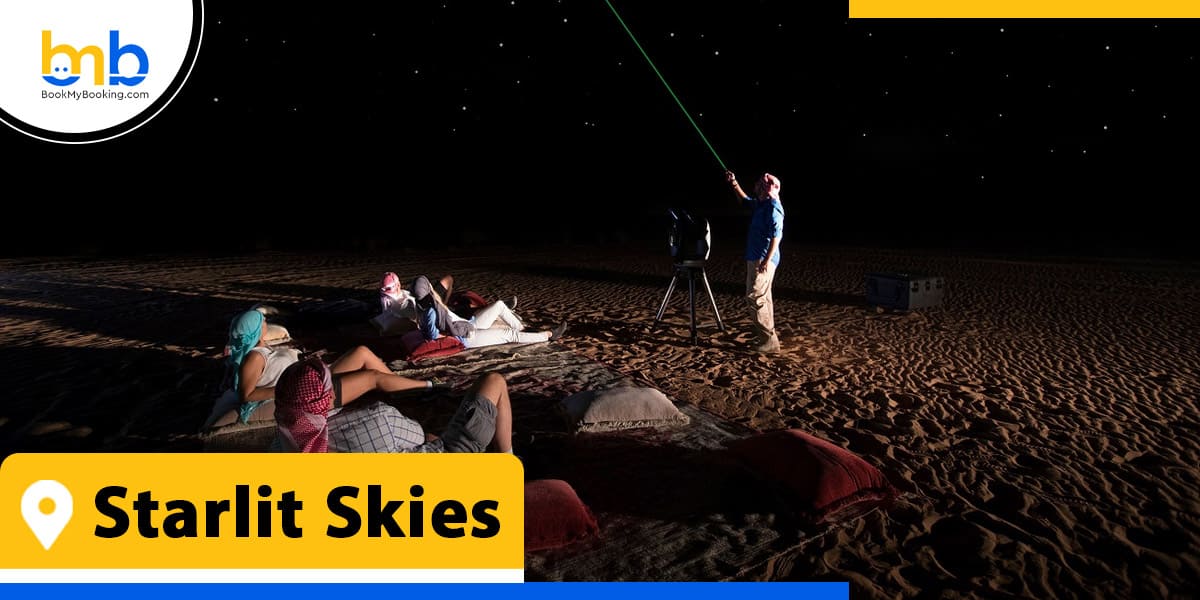 starlit skies from bookmybooking