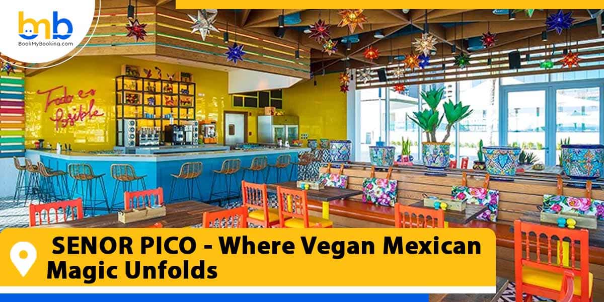 SENOR PICO where vegan mexican magic unfolds from bookmybooking