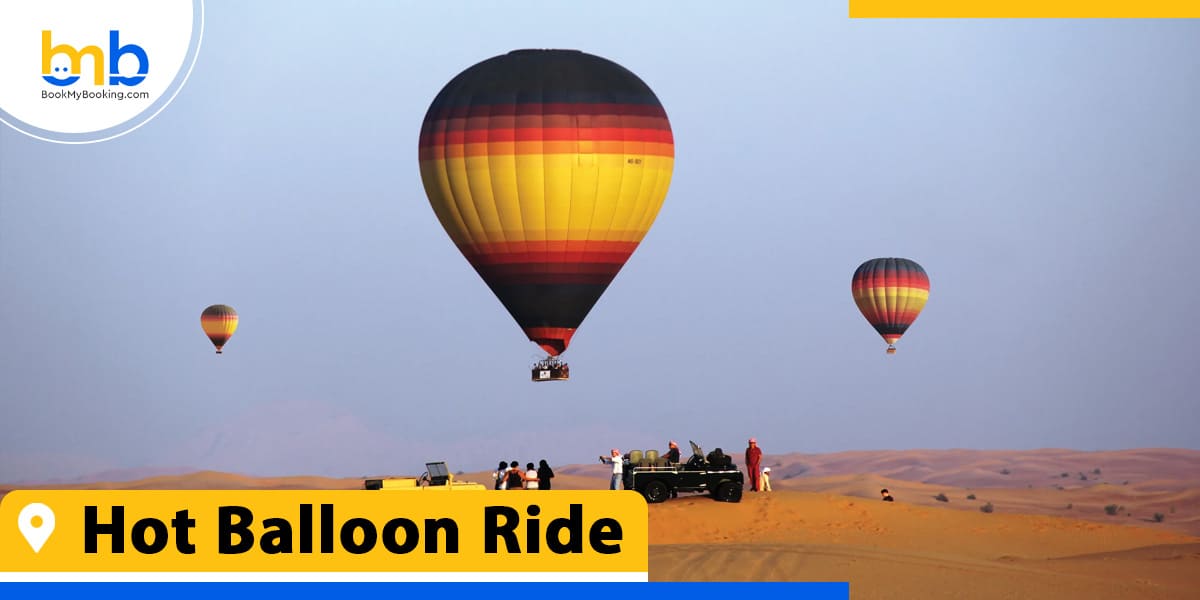 hot balloon ride in dubai from bookmybooking