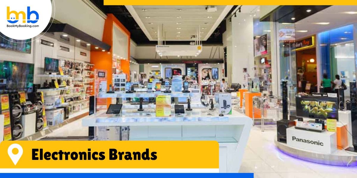 electronics brands from bookmybooking
