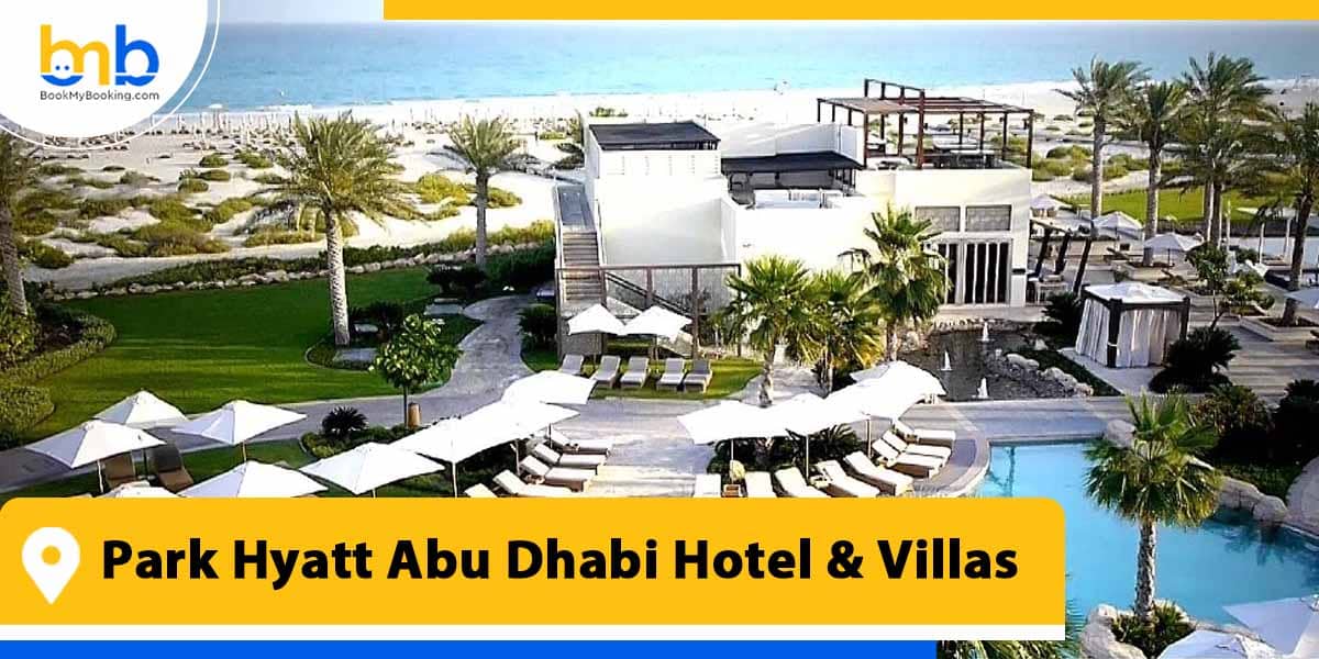 park hyatt abu dhabi hotel villas from bookmybooking