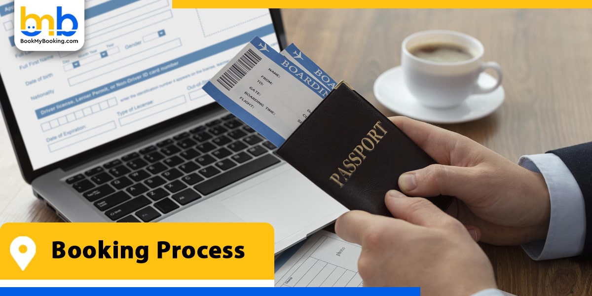 booking process from bookmybooking