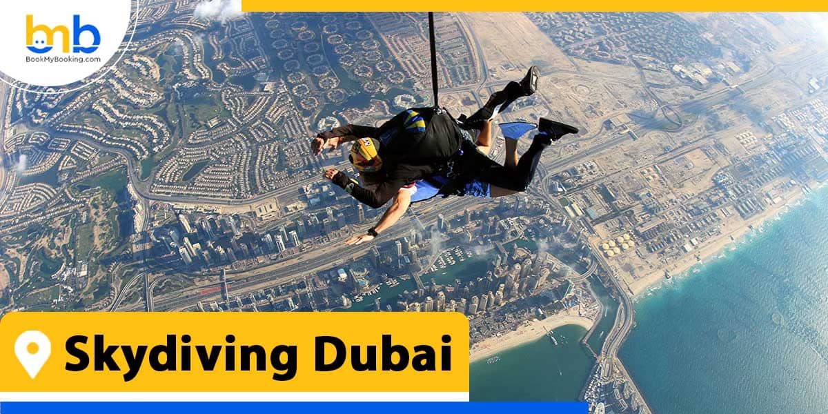 Skydiving Dubai from bookmybooking