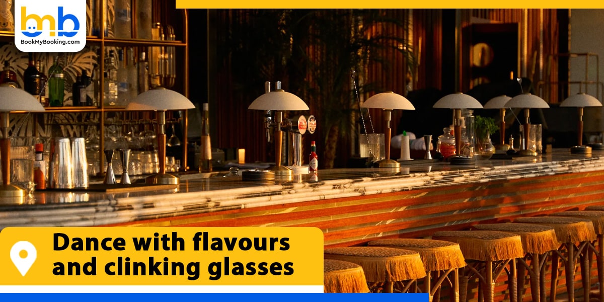 dance with flavours and clinking glasses from bookmybooking