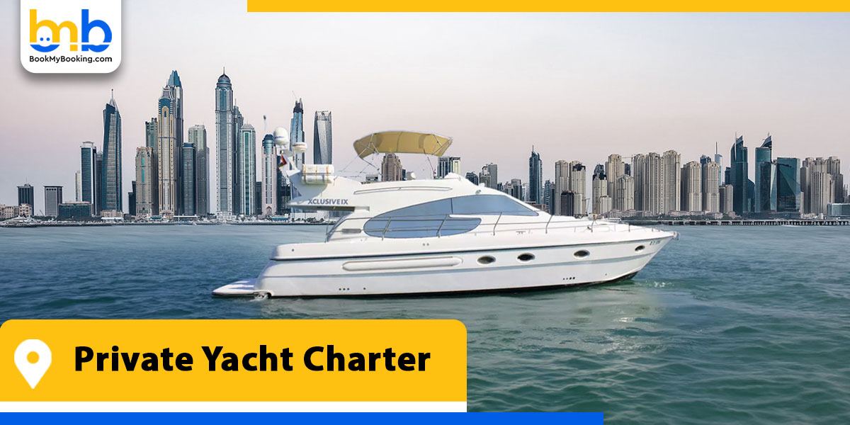 private yacht charter from bookmybooking