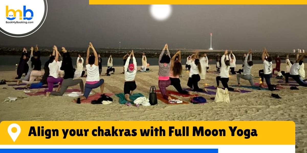 align your chakras with full moon yoga from bookmybooking
