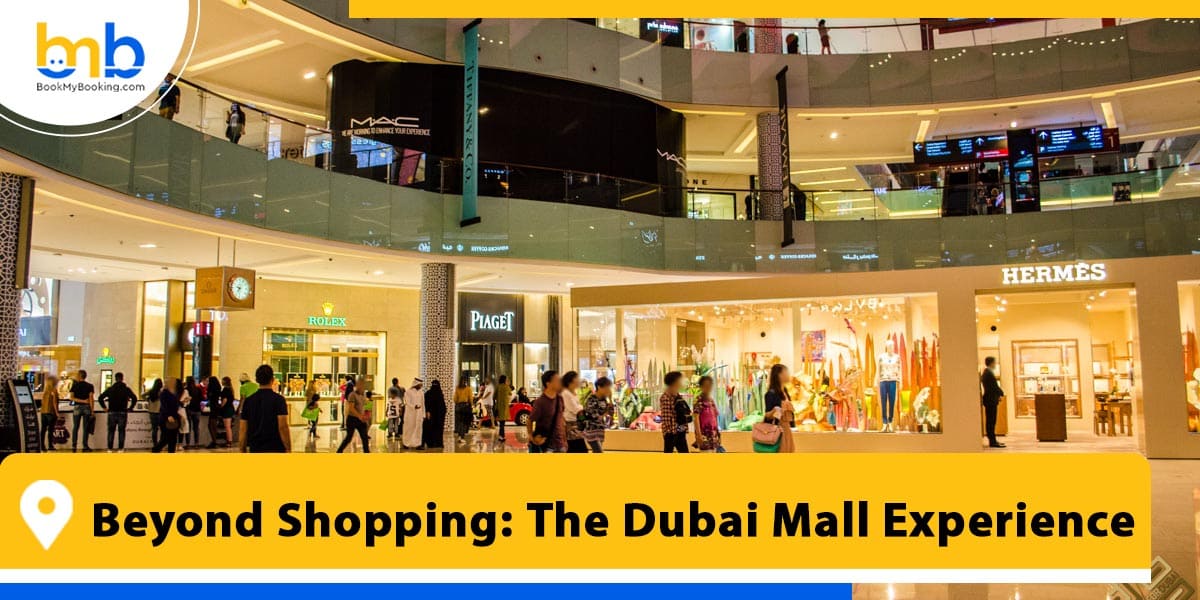 beyond shopping the dubai mall experience from bookmybooking