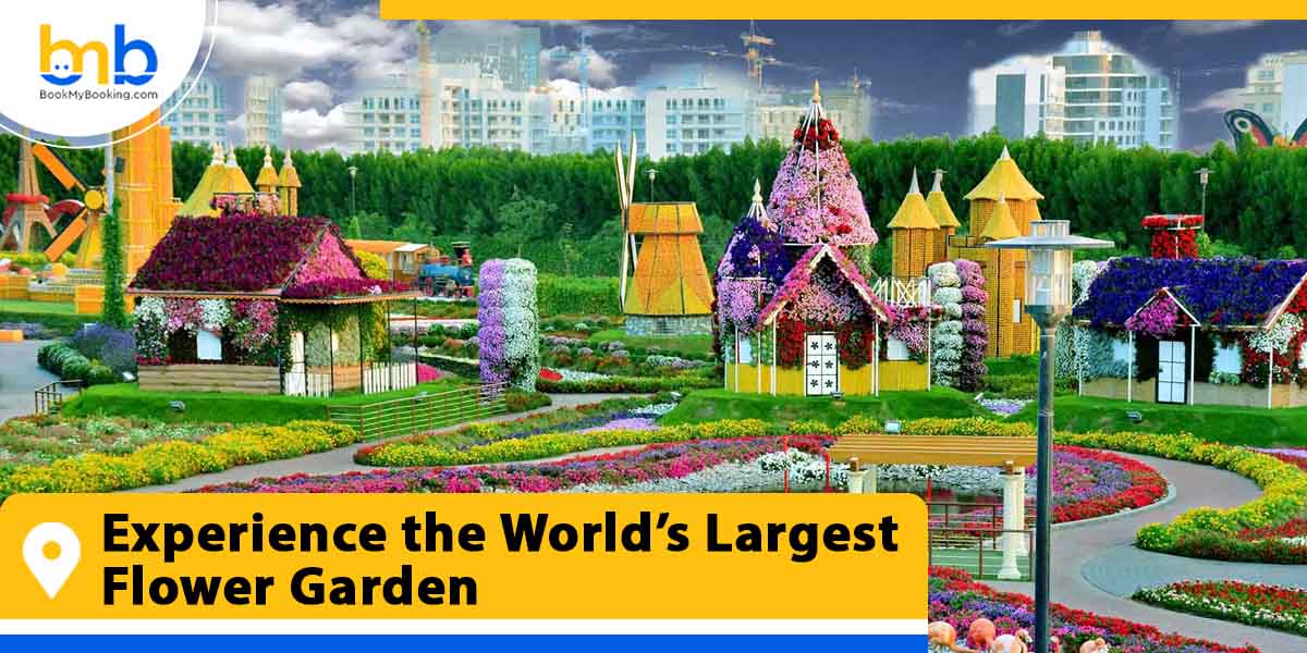 experience the world largest flower garden from bookmybooking