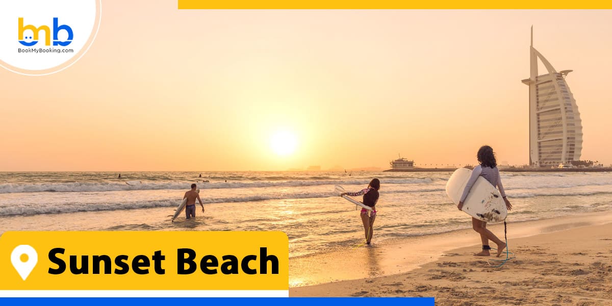 sunset beach from bookmybooking