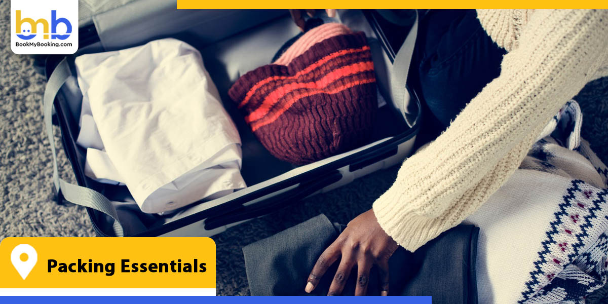 packing essentials from bookmybooking